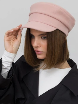 Кепи женское VILSS Pellicci Cashmere VL-2208-012-M 57-58 Пепел розовый (ROZ6501064606)
