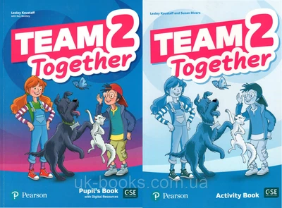 Team Together 2 New Ukrainian School, Pupil's book + Activity Book (Pearson)