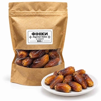 Фініки алжирські Algerian Dates у сиропі, 500 г