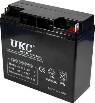 Акумулятор 12 Вольт 12V 18.0Ah UKC 2387