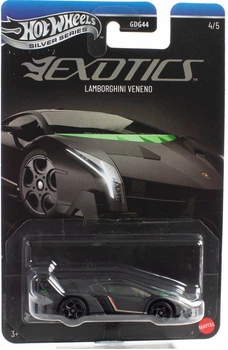 Kolekcjonerski samochodzik Hot Wheels Silver Series Exotics Lamborghini Veneno 1:64 (JLT23/JKX79) (0194735358885)