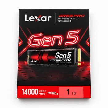 Накопичувач Lexar ARES PRO Gen5 1TB надшвидкий SSD нового покоління