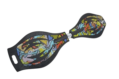 Вейвборд Schildkröt Waveboard Good Vibes Graffiti, чорний