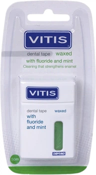 Зубна нитка Dentaid Vitis Waxed Dental Tape 50 м (8427426017023)