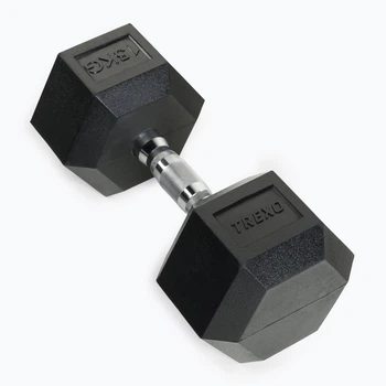 Шестигранна гумова гантель XTREXO 15 кг (HXD150)