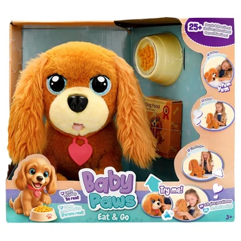 Інтерактивна іграшка Baby Paws Цуценя-ласунчик зі звуками