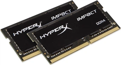 Оперативная память Kingston Fury SODIMM DDR4-3200 16384MB PC4-25600 (Kit of 2x8192) Impact Black