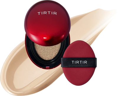 Зволожуюча тональна основа Tirtir Mask Fit Red Mini у кушоні 21N Ivory 4.5 г (8809679697496)