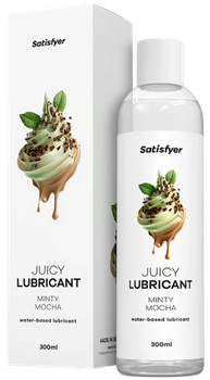 Лубрикант Satisfyer Juicy Lubricant Minty Mocha на водній основі 300 мл (4061504082981)