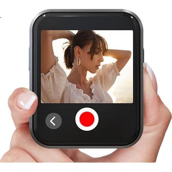Відеоплеєр Aigo MP3/MP4, 2-дюймовий сенсорний екран, Bluetooth 5.4, зовнішній динамік, HIFI без втрат, портативний плеєр для студентів з підтримкою англійської мови, камера для фото та відео, рідер для електронних книг, 805-32 ГБ