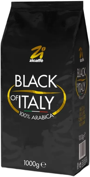 Кофе в зернах Zicaffe Black of Italy 1 кг (8002076100051)
