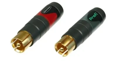 Роз’єми RCA Neutrik NF2C-B/2 PROFI, пара
