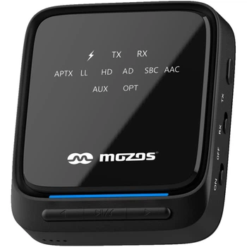 Bluetooth-передавач і приймач з оптичним роз’ємом Mozos B3