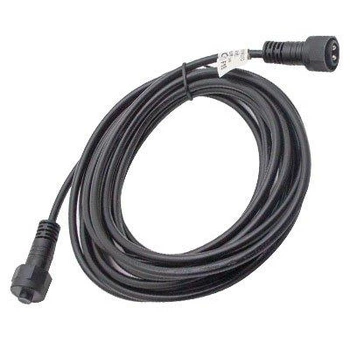 Удлинитель для гирлянды Lemanso LMA8013 IP65 черный кабель 5 м 2х0.75 мм