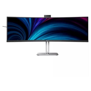 Монитор Philips 48.8" 49B2U5900C, VA 5120x1440, изв., 2xHDMI, DP, USB-C, RJ-45, USB-hub, HAS
