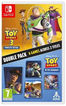 Картридж для Nintendo Switch - Toy Story Retro Roundup + Toy Story 3 Complete Edition Double Pack, английская версия