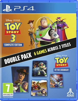 Диск для PlayStation 4 - Toy Story Retro Roundup + Toy Story 3 Complete Edition Double Pack, английская версия