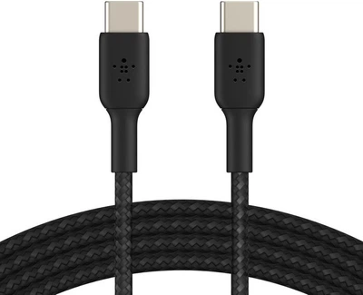 Кабель Belkin USB-C - USB-C 60W 2M Black (CAB004BT2MBK)