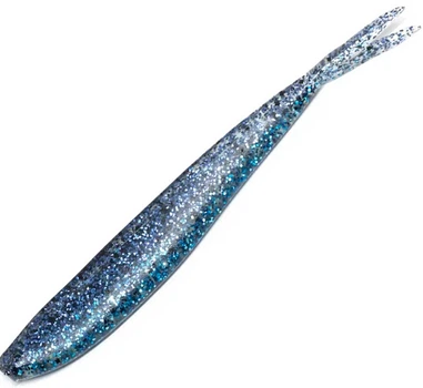 Силикон Lunker City Fin-S Fish 4 10 шт Dark Blue (1102-25440)