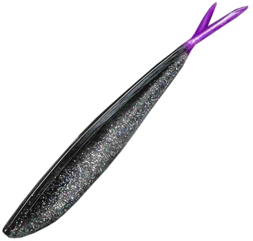 Силикон Lunker City Fin-S Fish 4 8 шт Black/Purple (1102-28340)