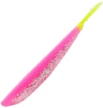 Силикон Lunker City Fin-S Fish 4 8 шт Powder Pink/Silver (1102-99361)