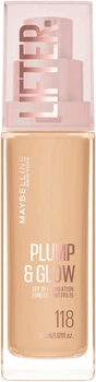 Увлажняющий тональный крем Maybelline New York Lifter Plump & Glow с защитой SPF 15 118 30 мл (3600531716288)