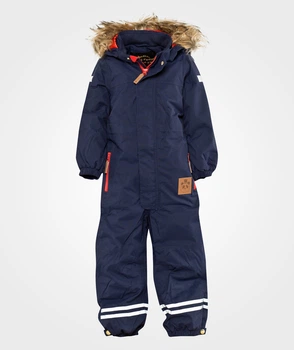 Комбинезон зимний Mini Rodini Expedition Alaska Overall Dark Blue Темно-синий рост 116