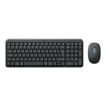 Комплект клавіатура + миша Logitech MK250 бездротовий US розкладка Graphite (5099206130982)