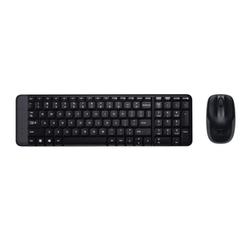 Комплект клавиатура + мышь Logitech MK220 беспроводной US раскладка Black (5099206029859)