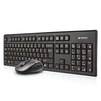 Комплект клавіатура + миша A4Tech V-Track 2.4G 7100N бездротовий Black (4711421871341)