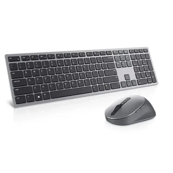 Комплект клавиатура + мышь Dell Pro Multi-Device KM7321W беспроводной литовская раскладка Titan Grey (2000001226704)