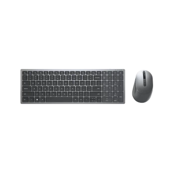 Комплект клавиатура + мышь Dell KM7120W беспроводной US раскладка Titan Gray (5397184289365)