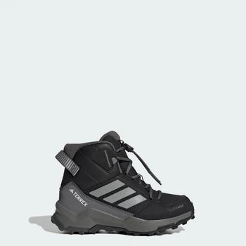 Детские туристические ботинки Terrex Ax4r Mid CLIMAWARM+ Kids adidas JH5490 (33 EUR) черный (4067907392429)