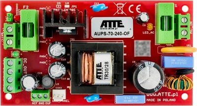 Блок живлення буферний ATTE SMPS 24V 3A 72W (AUPS-70-240-OF)