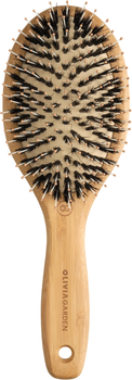 Szczotka do włosów Olivia Garden Bamboo Touch Detangle Combo drewniana M (5414343022431)