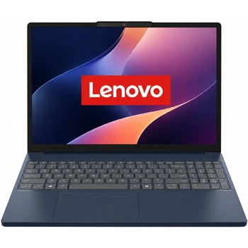 Ноутбук Lenovo IdeaPad Slim 3 (83RR00SQRM), Intel Core 7 350, 15.3", RAM 16 ГБ DDR5, SSD 512 ГБ, Intel Graphics, Без ОС, Синій