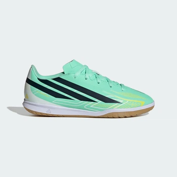 Дитячі бутси F50 HYPERFAST CLUB Indoor Football Kids adidas KK1339 (35.5 EUR) зелений (4068817501871)