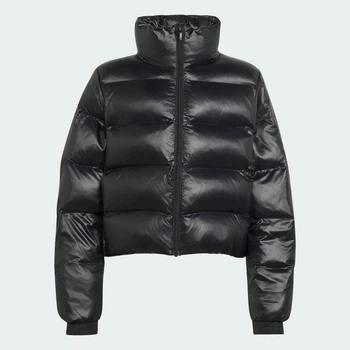 Детская куртка SHORT PUFFER adidas KS1725 (170) черный (4069995403872)