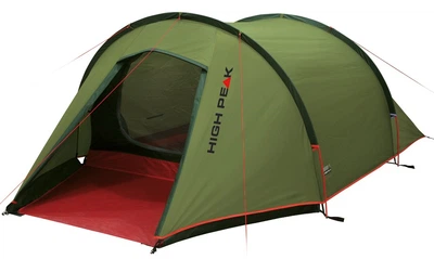 Namiot turystyczny High Peak Kite 3 trzyosobowy z przedsionkiem i moskitierą Oliwkowy 10189 (4001690101899)