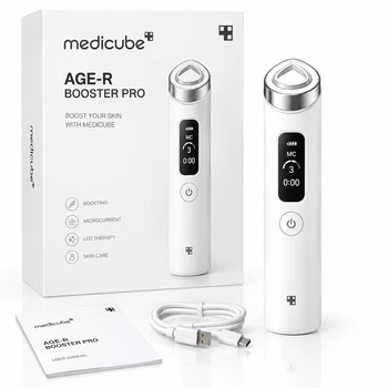 Пристрій для догляду за шкірою 6 в 1 Білий Medicabe Age-R Booster Pro