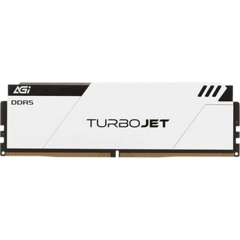 Модуль пам'яті AGI DDR5 16Gb TurboJet 6000MHz White (AGI6AVW16UD858-SR)