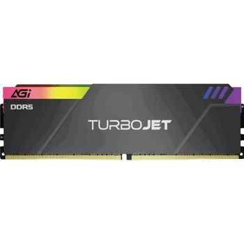 Модуль пам'яті AGI DDR5 16Gb TurboJet 6000MHz RGB Black (AGI6APC16UD858-SR)