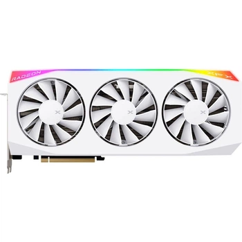 Відеокарта XFX AMD Radeon RX 9070 XT 16GB Mercury OC Gaming Edition WHITE with RGB (RX-97TRGBBW9) (GDDR6, 256 bit, PCI-E v5.0 x16)