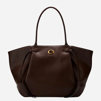 Сумка шопер жіноча зі штучної шкіри Guess HWBG2237230-BRO Коричнева (800070360452)