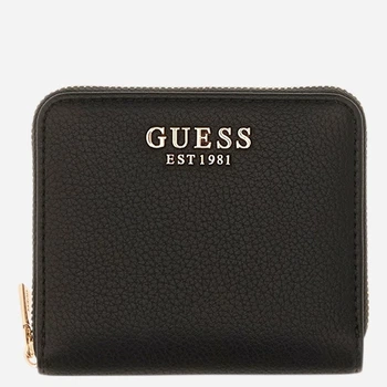 Гаманець жіночий зі штучної шкіри для карток Guess SWBG9735137-BLA Чорний (800070360497)