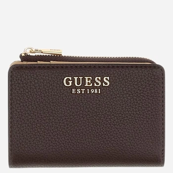 Гаманець жіночий зі штучної шкіри для карток Guess SWBG9735156-BRO Коричневий (800070360504)