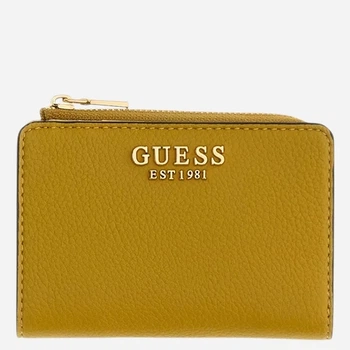 Гаманець жіночий зі штучної шкіри для карток Guess SWBG9735156-TOP Жовтий (800070360506)