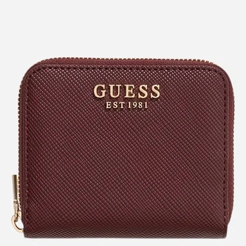 Гаманець жіночий зі штучної шкіри для карток Guess SWZG7459137-BUR Червоний (800070360518)