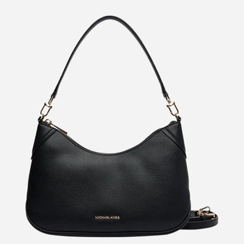 Torebka crossbody damska skórzana Michael Kors 32S6GJ6W8L-001 Czarna (800070364514)