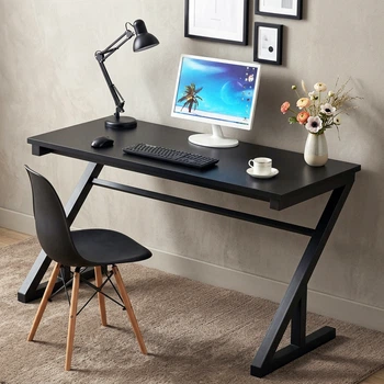 Стіл письмовий / комп'ютерний у стилі Лофт каркас металевий StepLoft Comp-table-165